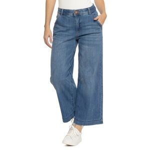 Democracy AbTechnology Slash Pocket Jeans - High Rise, Wide Leg size 12